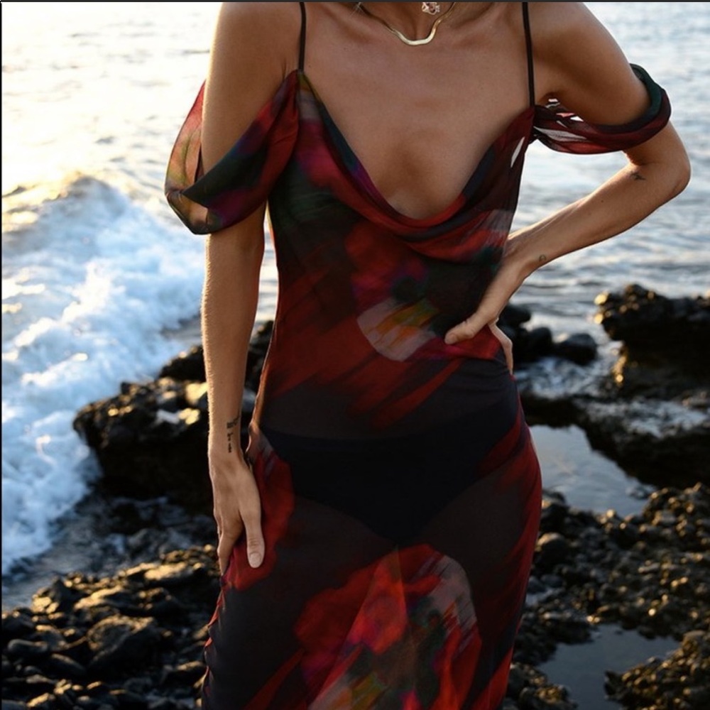 Rat and boa Adriana dress. Size small